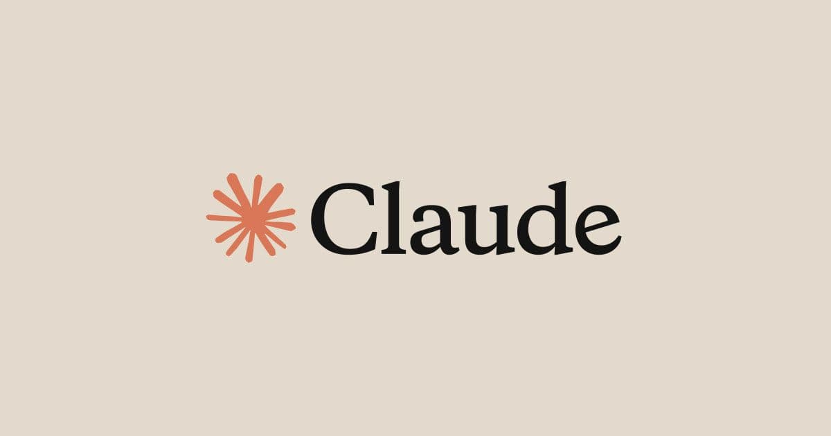 Claude homepage