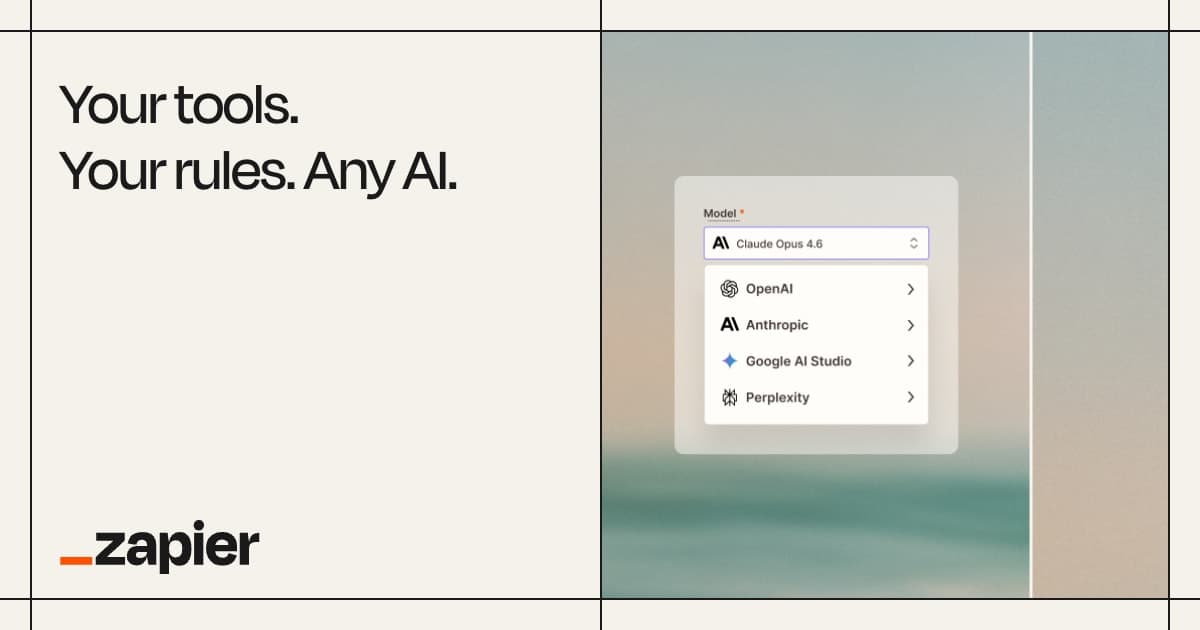 Zapier homepage