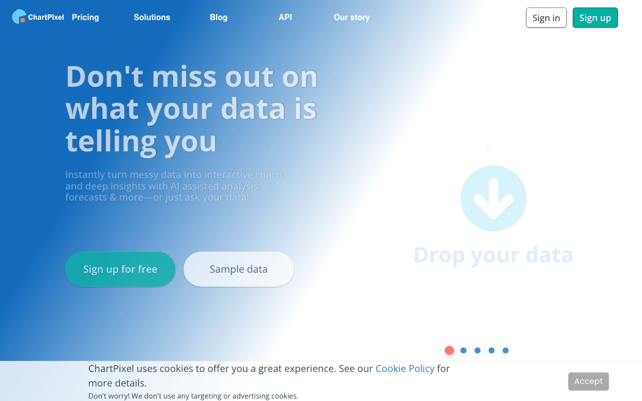 ChartPixel homepage