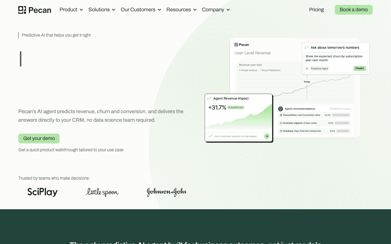 Pecan homepage